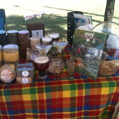 Itiba's stand at the St Croix agricultural Fair