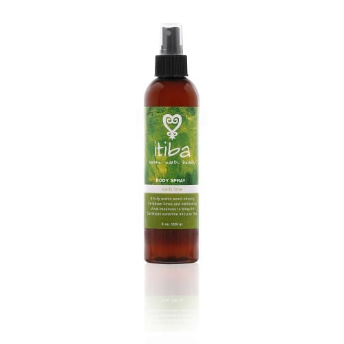 Itiba carib lime body spray for caribbean herbal healing