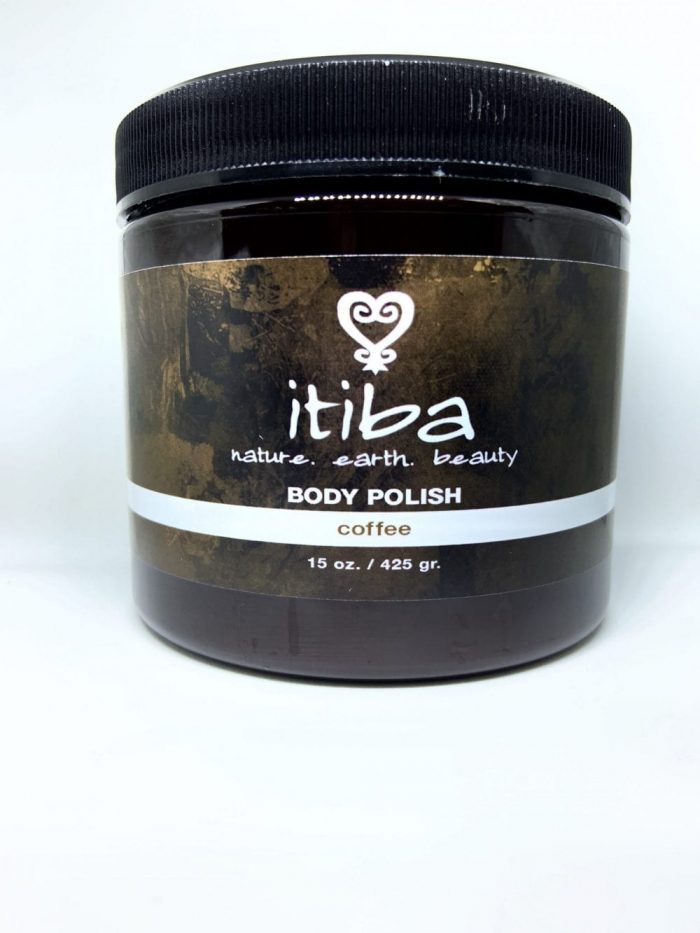 Natural ethiopian coffee body polish by itiba